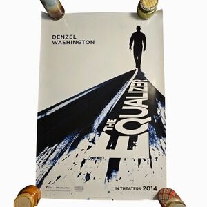 The Equalizer 2014 Original Advance Movie Poster 27x40 Denzel Washington D/S